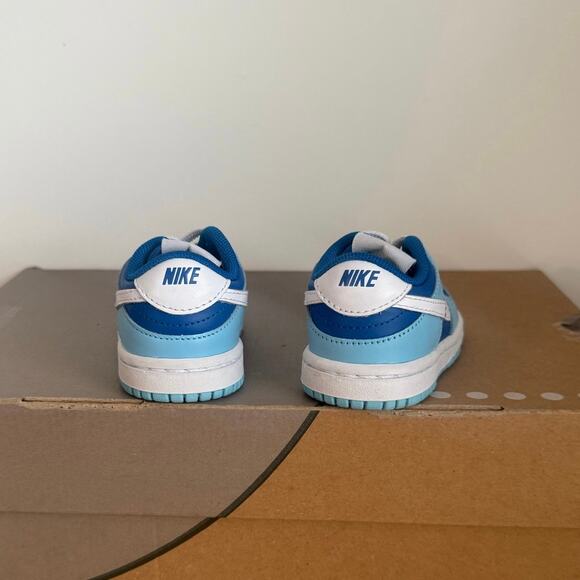 Nike Dunk Low Retro ‘Argon’ Toddler Sneakers - SZ 4 C - Picture 5 of 10